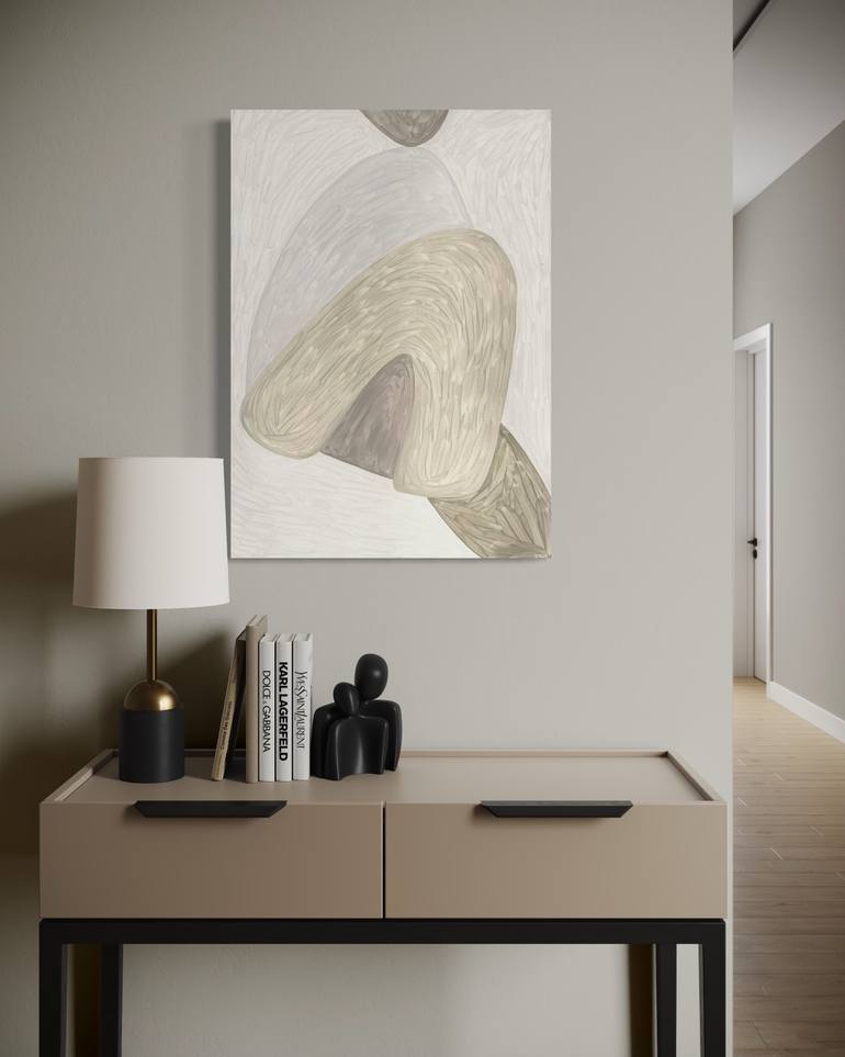 Original Minimalism Abstract Painting by Alice Kauer