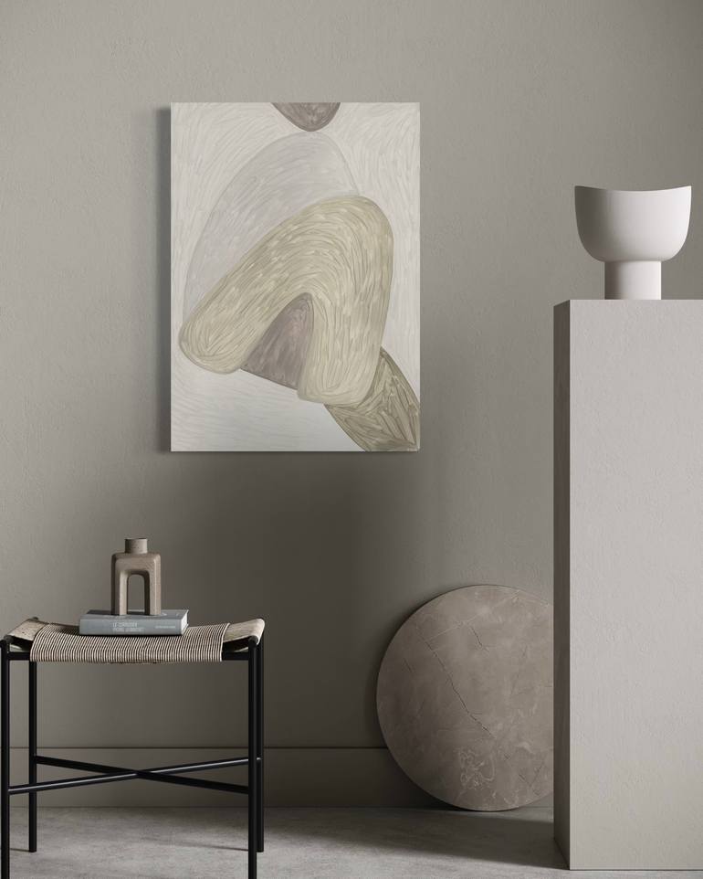 Original Minimalism Abstract Painting by Alice Kauer