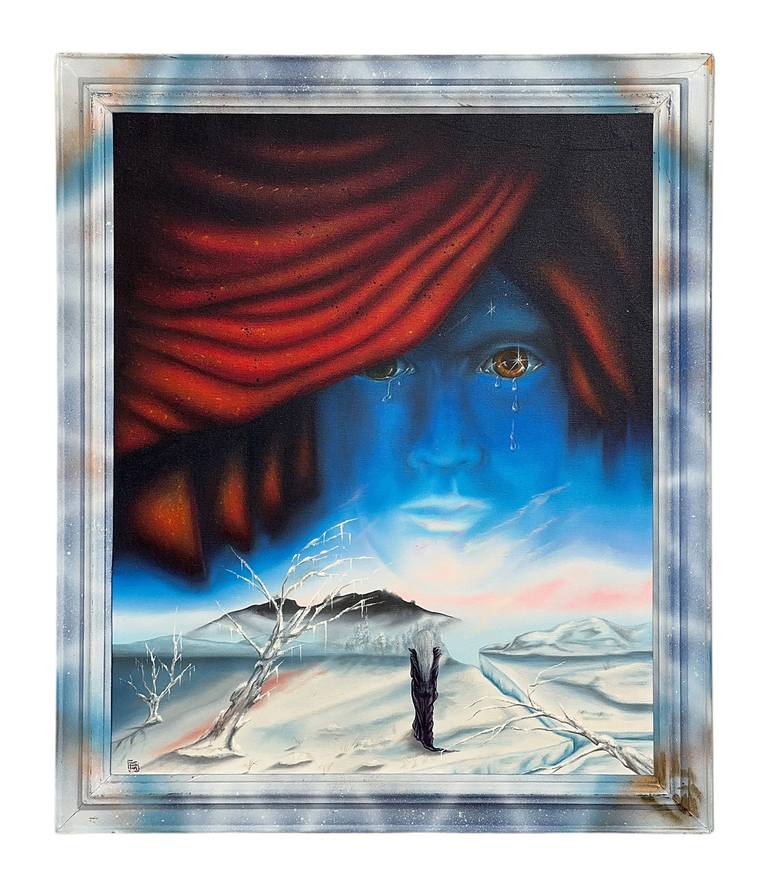 Original Surrealism Fantasy Painting by Gianni Groppello