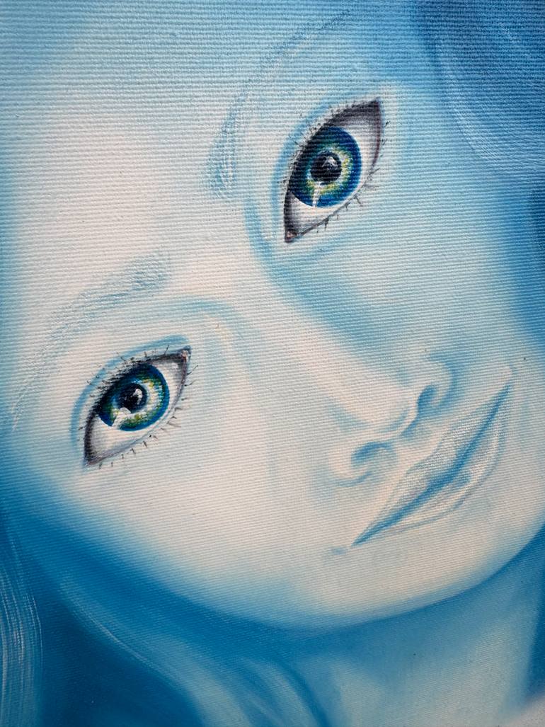 Original Surrealism Fantasy Painting by Gianni Groppello