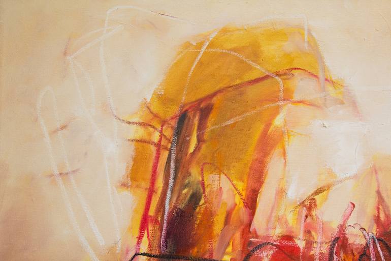 Original Abstract Expressionism Abstract Painting by Eduardo Aravena