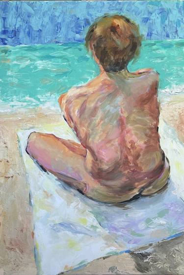 Original Abstract Nude Paintings by Luis Prada Gonzalez