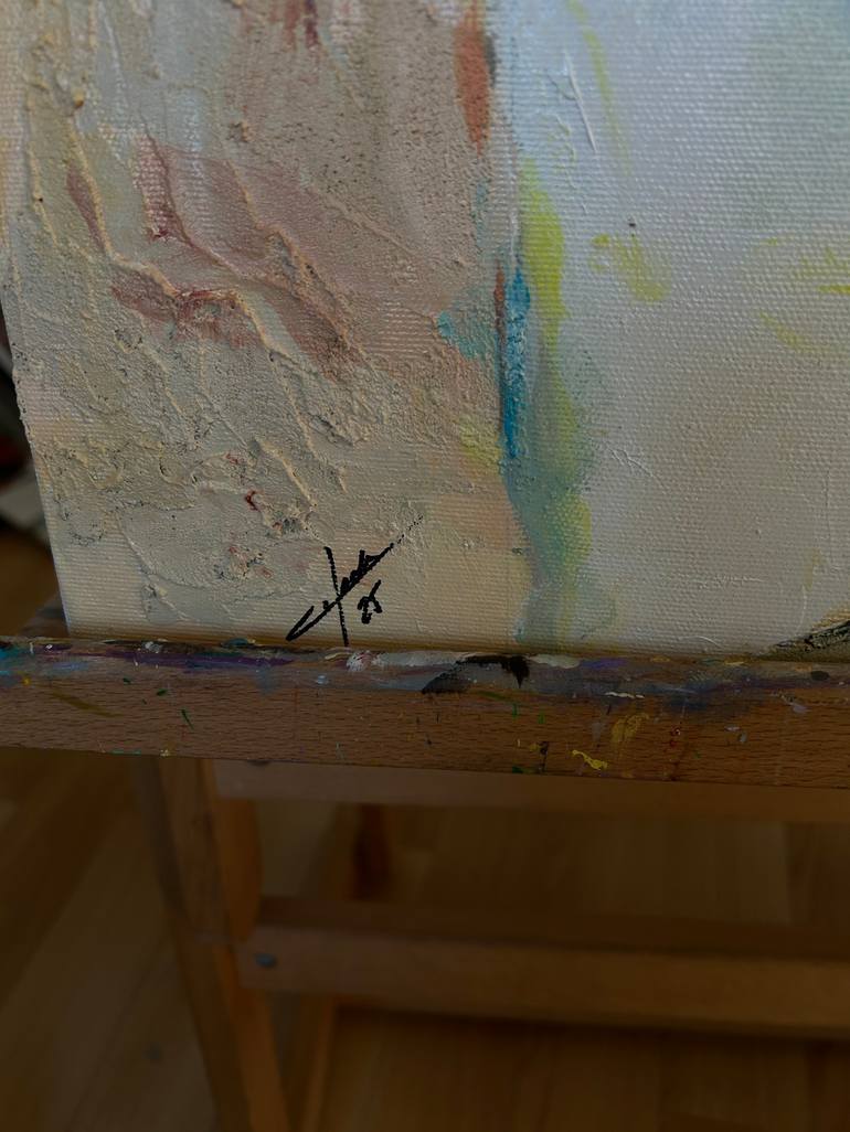 Original Abstract Nude Painting by Luis Prada Gonzalez