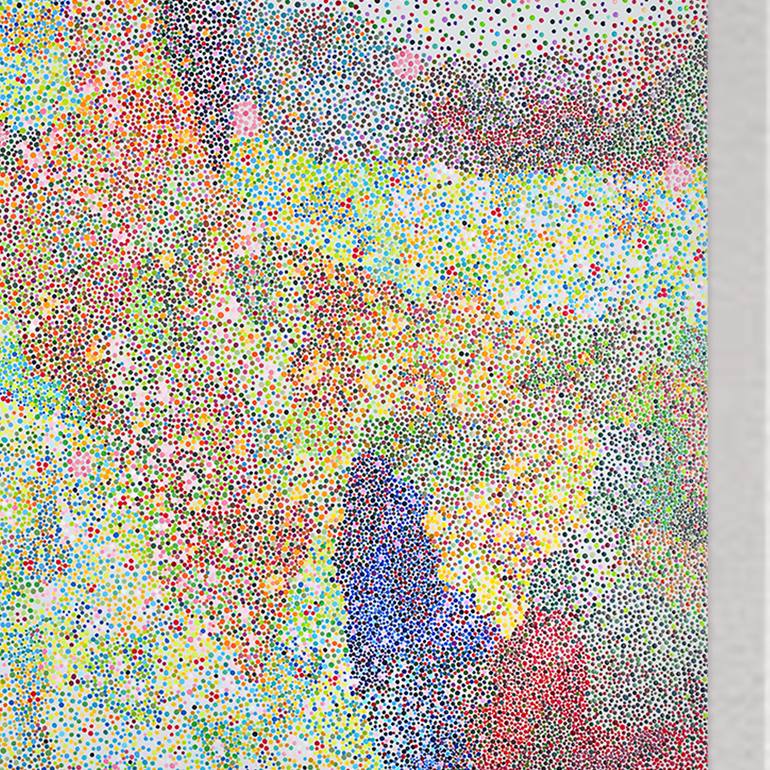 Original Abstract Expressionism Abstract Painting by Rogier Bosschaart