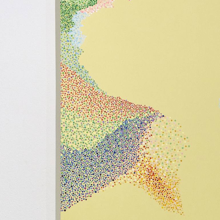 Original Abstract Expressionism Abstract Painting by Rogier Bosschaart