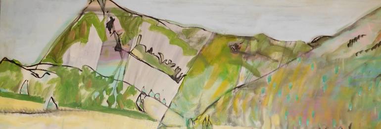 Original Impressionism Landscape Painting by Kelly Winsa