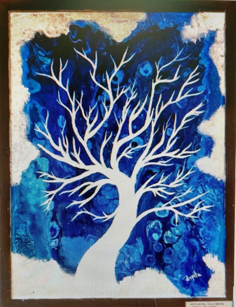 Original Abstract Nature Paintings by Arpita Mitra