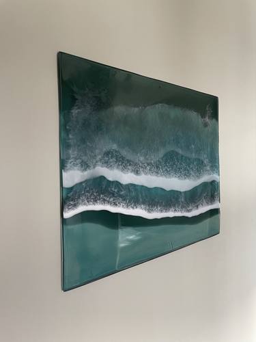 Original Figurative Water Sculpture by Martin Lindroos