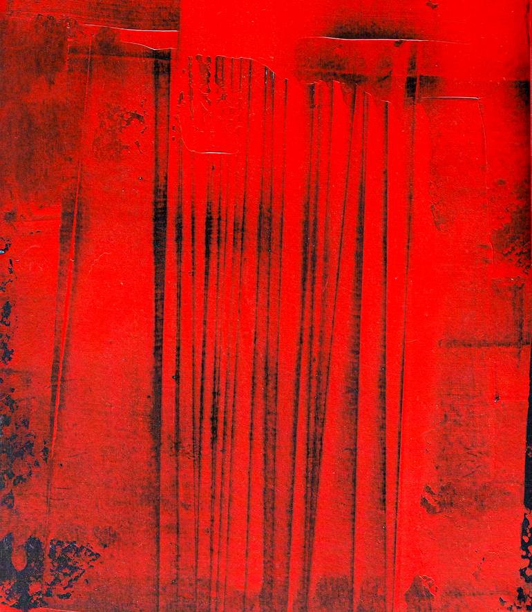 Original Abstract Painting by Rosso Stark