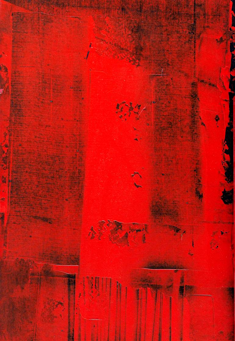 Original Abstract Painting by Rosso Stark