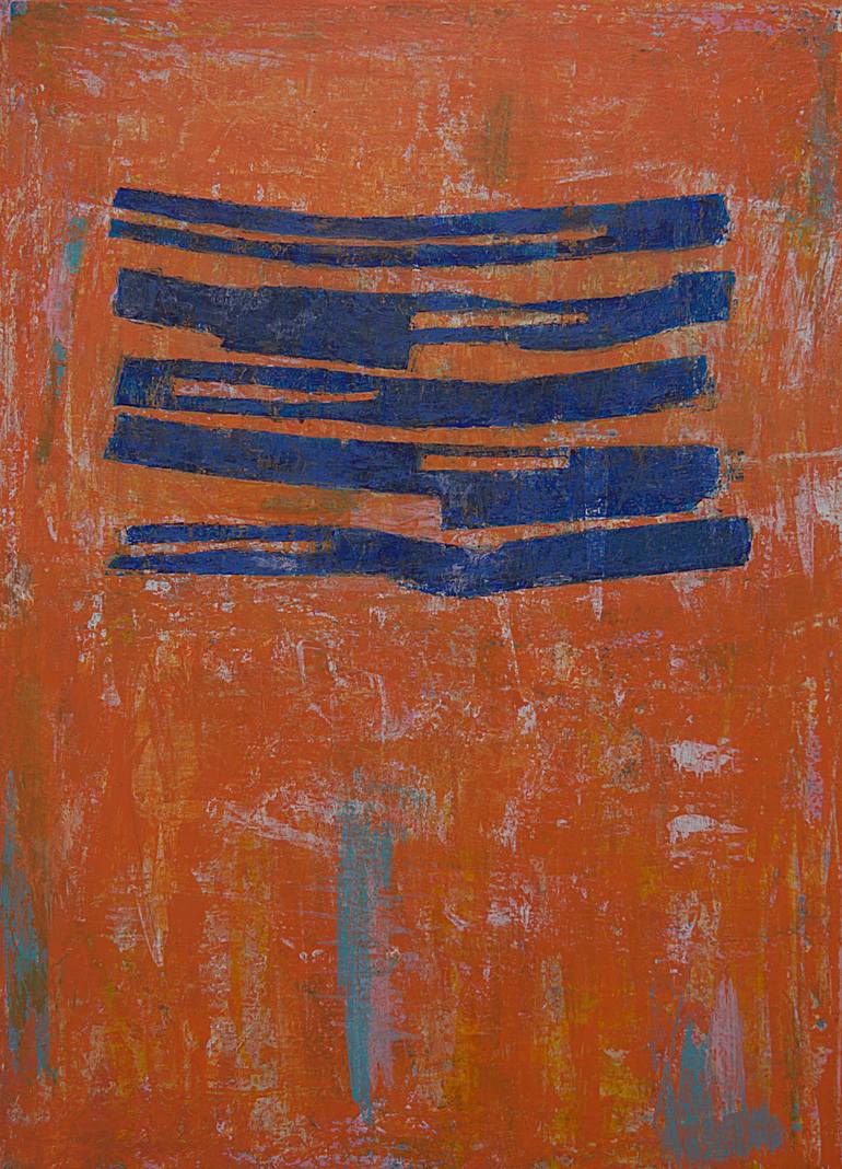 Original Abstract Expressionism Abstract Paintings by Luis San José Solar