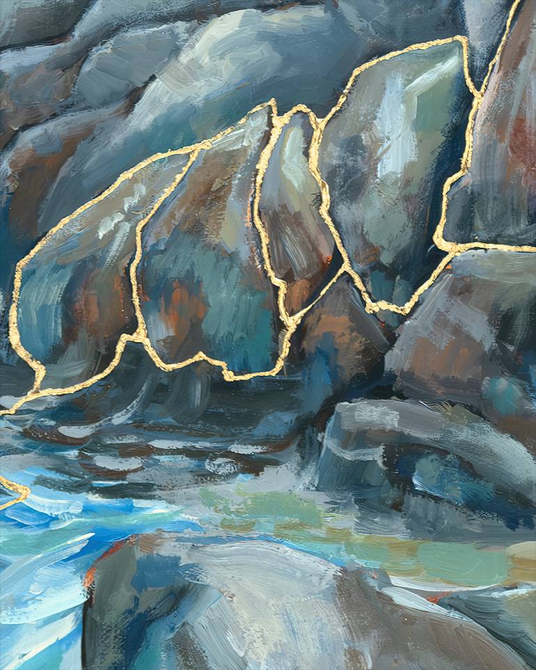 Original Post-impressionism Landscape Painting by Shane Drever