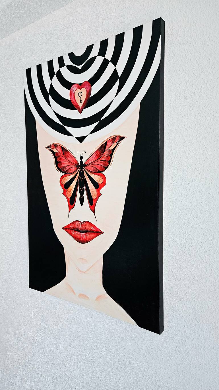 Original Abstract Body Painting by Iuliia Duplii