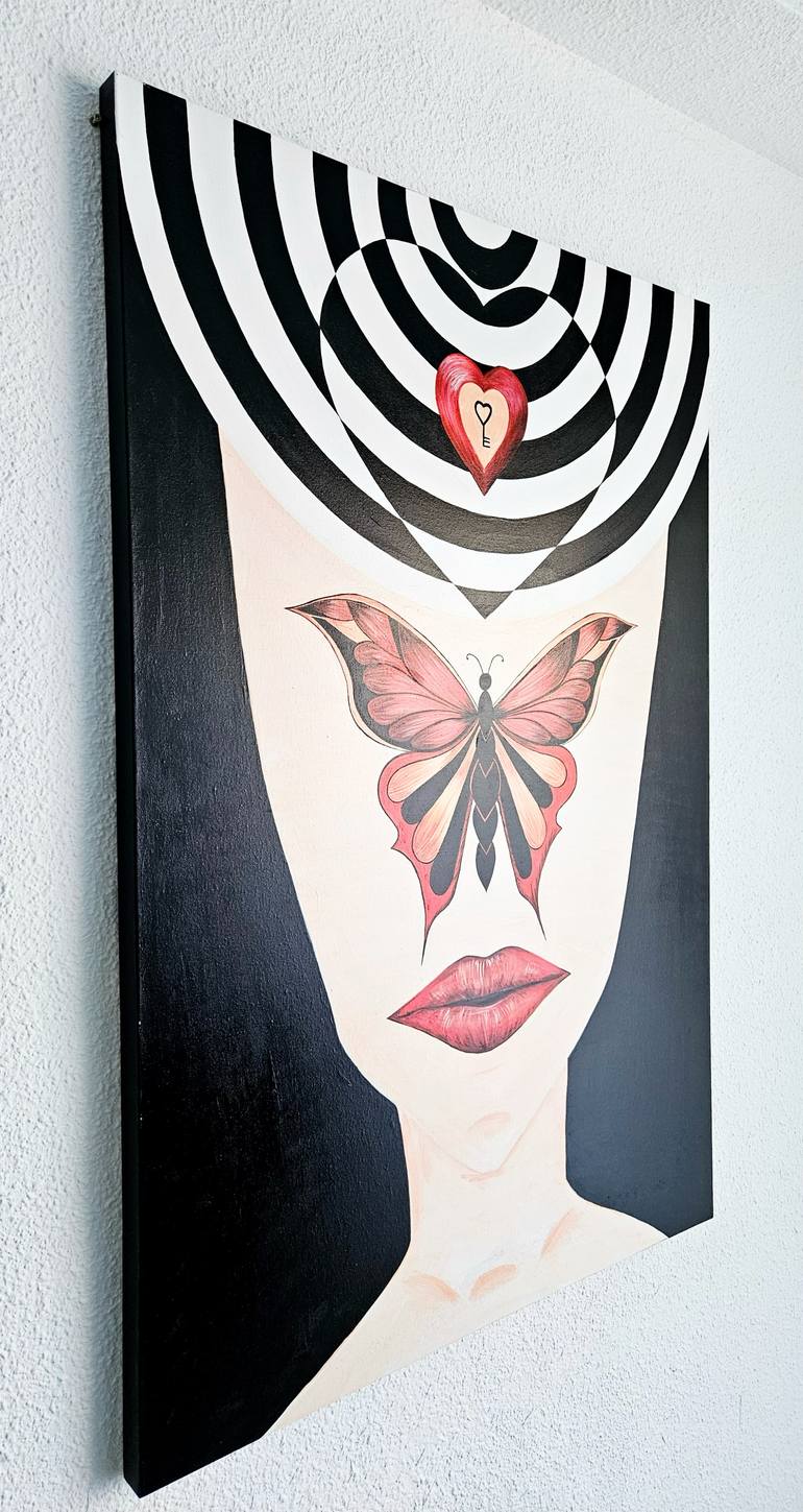 Original Abstract Body Painting by Iuliia Duplii