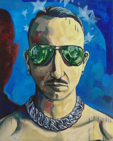 Original Portraiture Men Painting by Jens Schubert