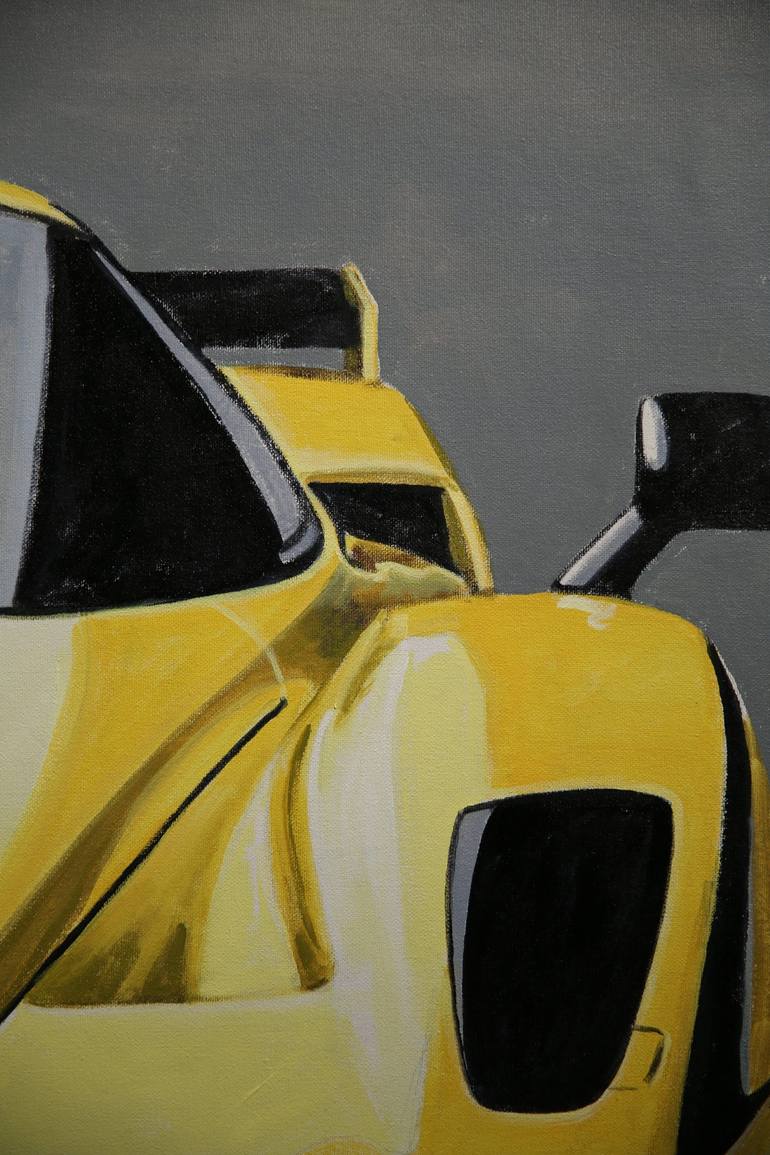 Original Realism Car Painting by Damian Kaliyeski