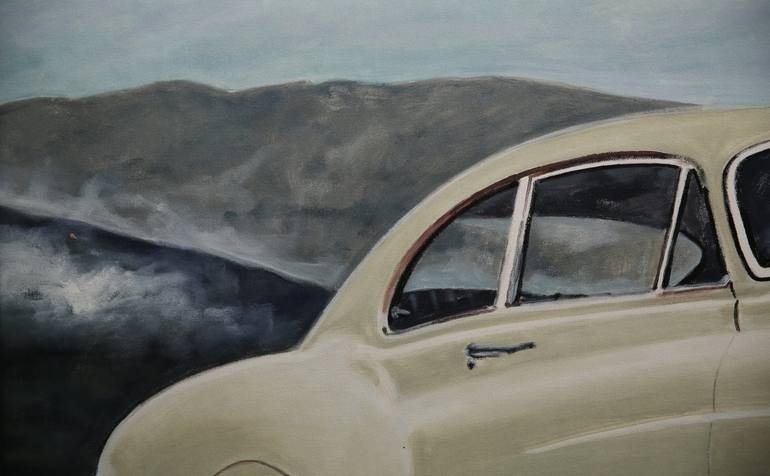 Original Photorealism Car Painting by Damian Kaliyeski