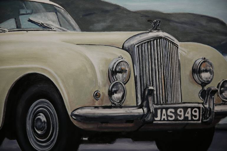 Original Photorealism Car Painting by Damian Kaliyeski