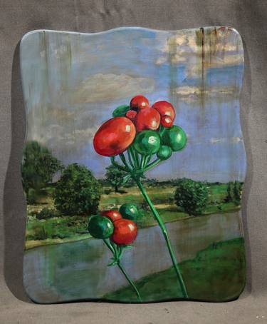 Original Realism Botanic Painting by Damian Kaliyeski