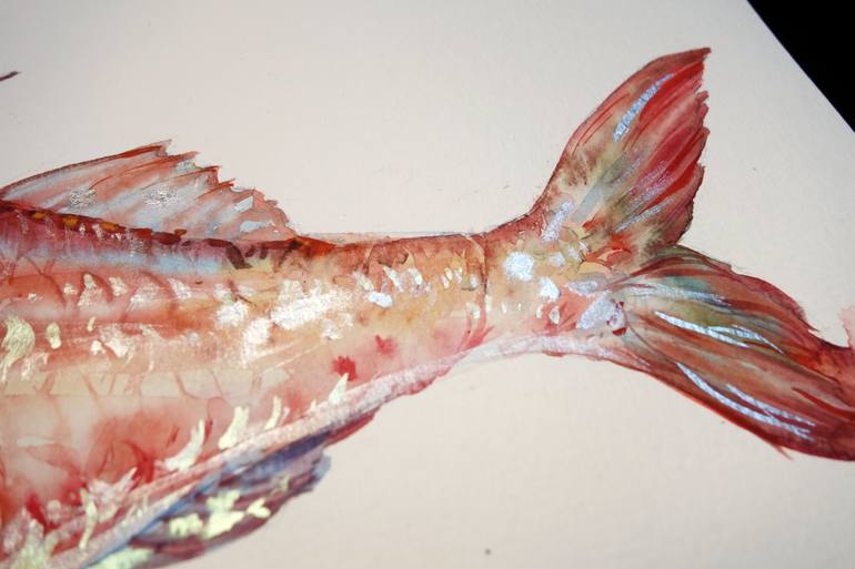 Original Figurative Animal Painting by Maria Pirogova