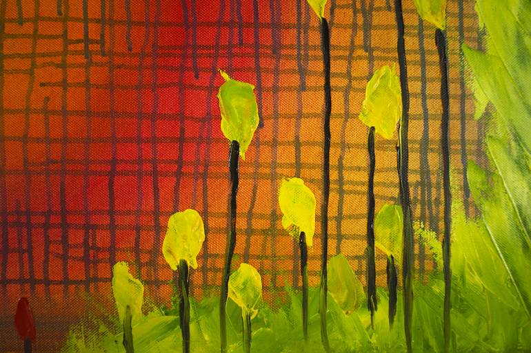 Original Symbolism Nature Painting by Gustavo De Leon De Mula