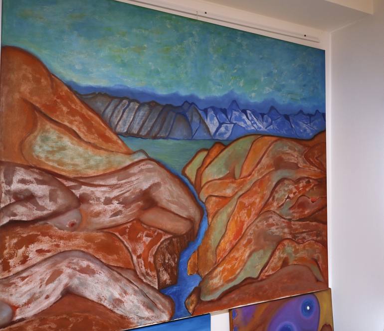 Original Figurative Fantasy Painting by Gustavo De Leon De Mula