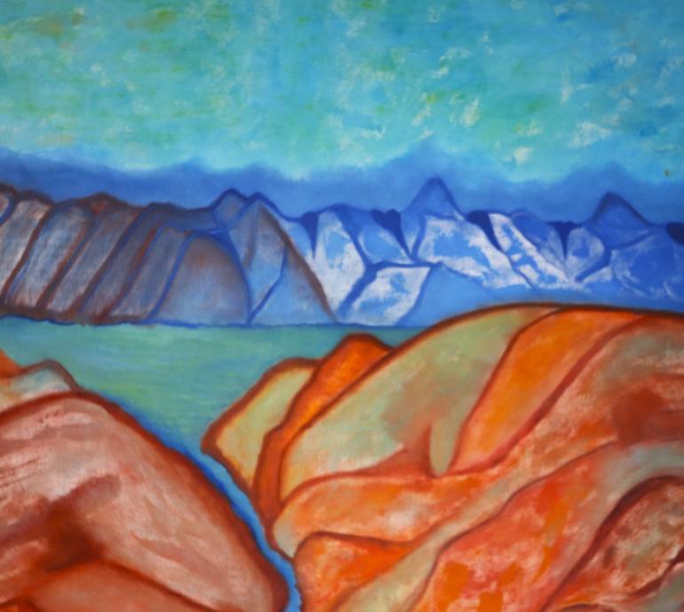 Original Figurative Fantasy Painting by Gustavo De Leon De Mula