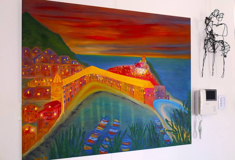 Original Contemporary Landscape Painting by Gustavo De Leon De Mula