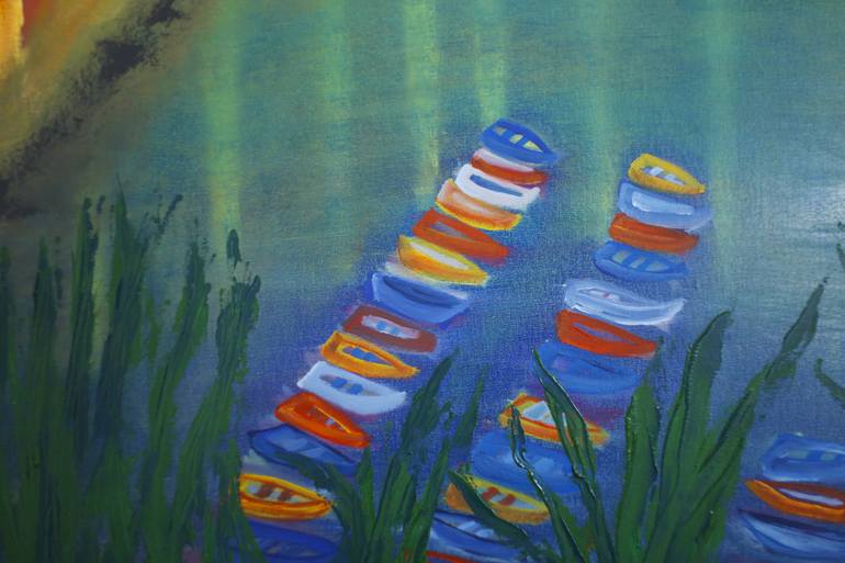 Original Contemporary Landscape Painting by Gustavo De Leon De Mula