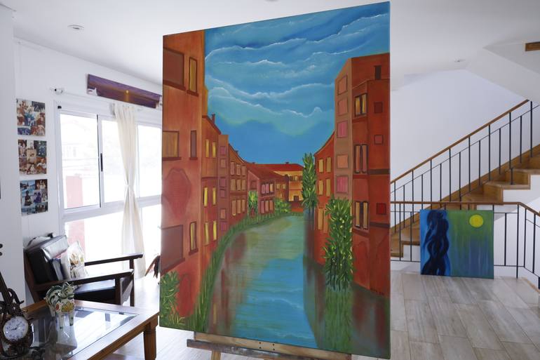 Original Contemporary Landscape Painting by Gustavo De Leon De Mula