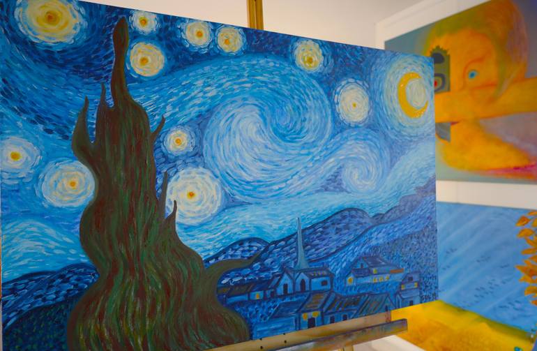 Original Contemporary Landscape Painting by Gustavo De Leon De Mula