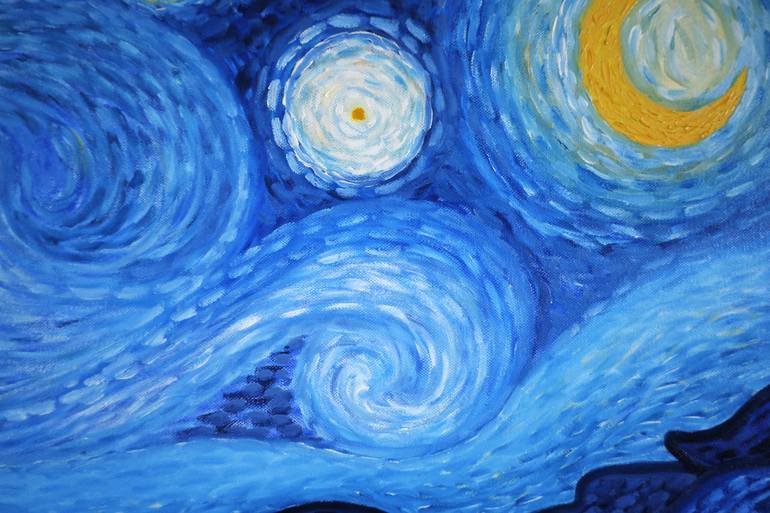 Original Contemporary Landscape Painting by Gustavo De Leon De Mula