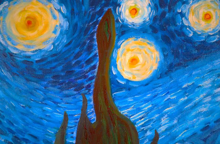 Original Contemporary Landscape Painting by Gustavo De Leon De Mula