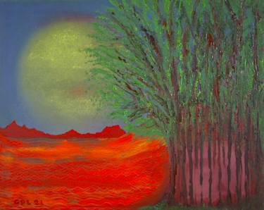 Original Surrealism Fantasy Paintings by Gustavo De Leon De Mula