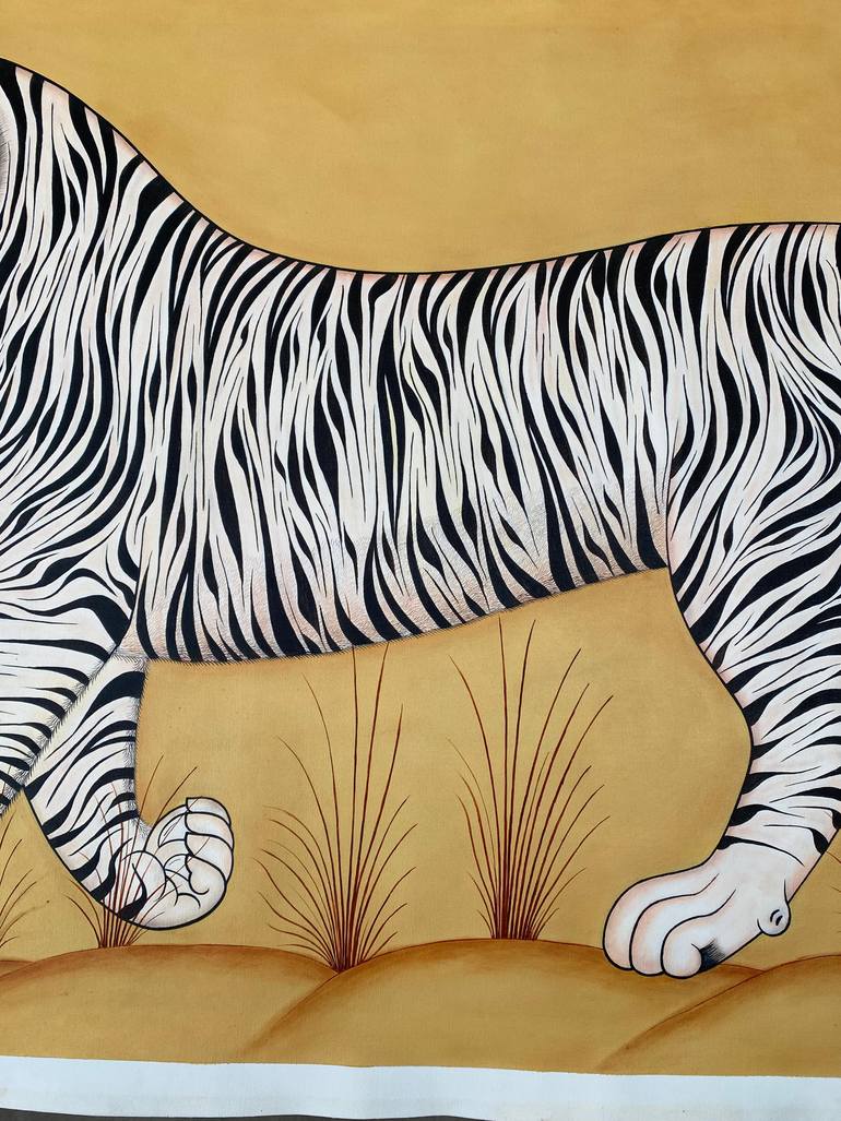 Original Abstract Animal Painting by Priyanka Jangid