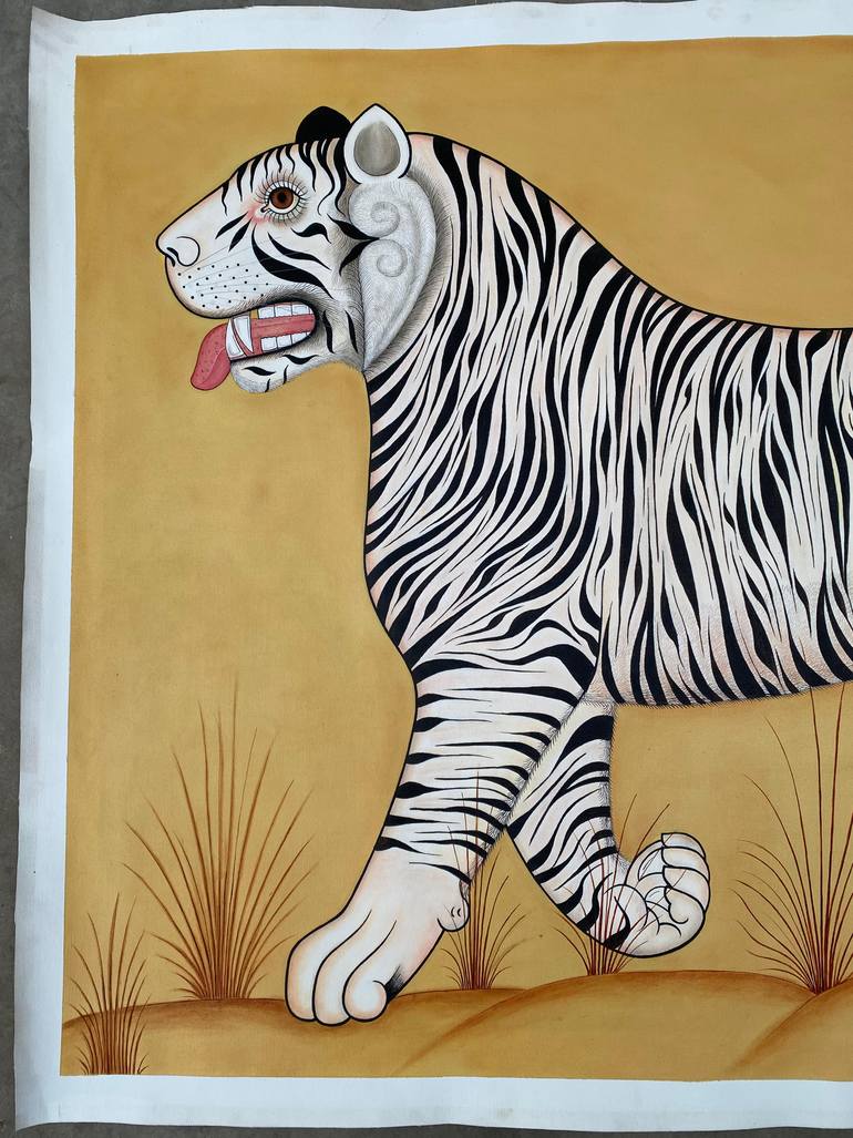 Original Abstract Animal Painting by Priyanka Jangid