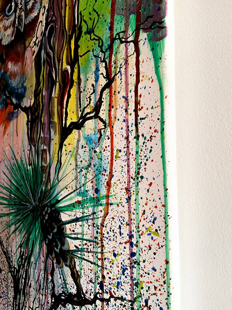 Original Surrealism Fantasy Painting by Victor Panuta
