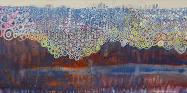 Original Abstract Expressionism Abstract Mixed Media by Daniel Schwartz