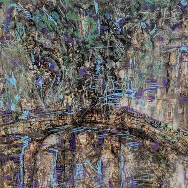 Original Expressionism Architecture Mixed Media by Daniel Schwartz