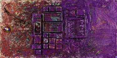 Original Abstract Expressionism Abstract Mixed Media by Daniel Schwartz