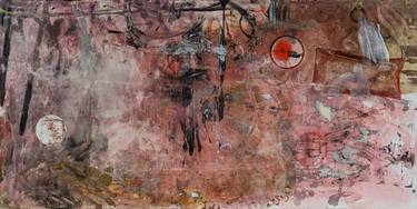 Original Abstract Expressionism Abstract Mixed Media by Daniel Schwartz
