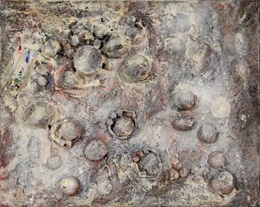 Original Abstract Expressionism Landscape Mixed Media by Daniel Schwartz