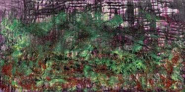 Original Abstract Expressionism Landscape Mixed Media by Daniel Schwartz