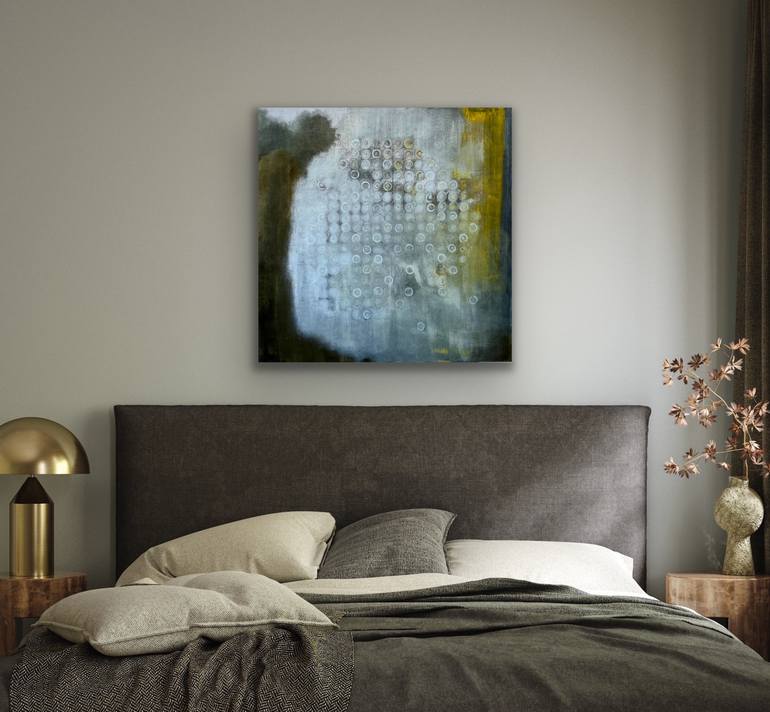Original Abstract Expressionism Abstract Painting by Mark Lesser