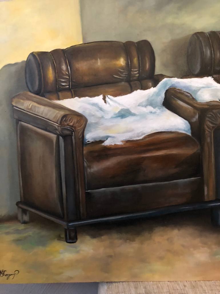 Original Realism Still Life Painting by Lost Word