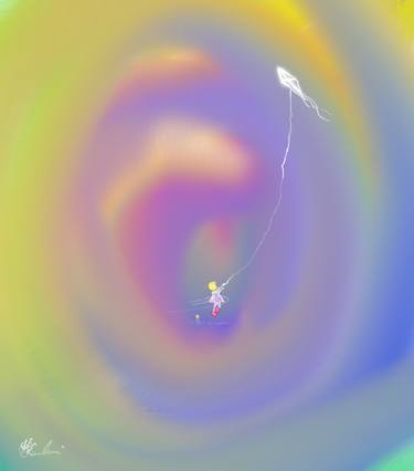 Original Figurative Abstract Digital by Lost Word