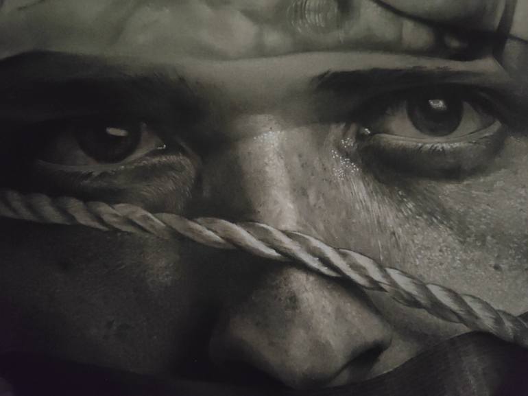 Original Photorealism People Drawing by Audi Enzoresa