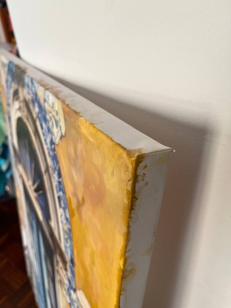 Original Expressionism Architecture Painting by Ana Doolin