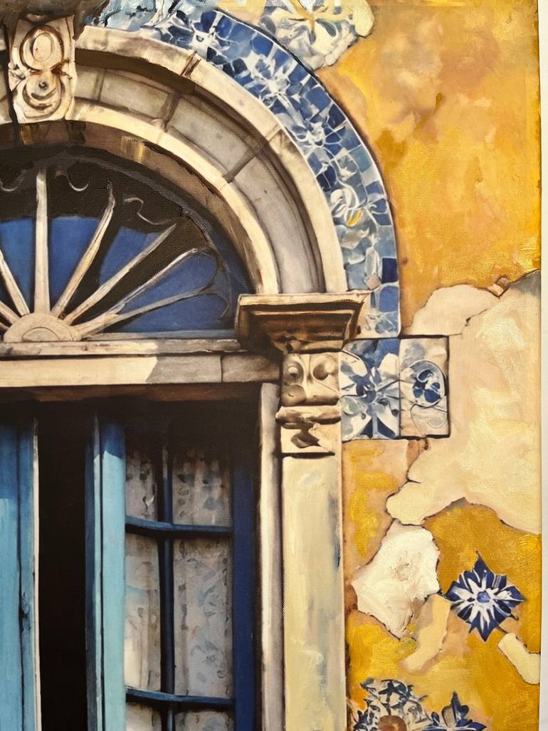 Original Expressionism Architecture Painting by Ana Doolin