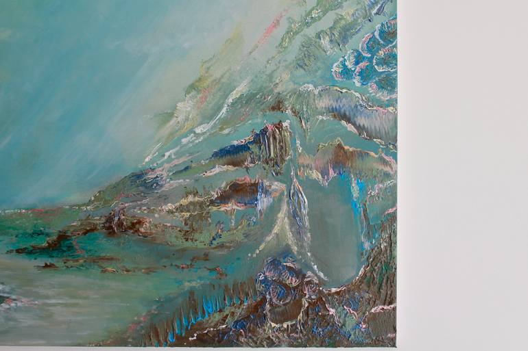 Original Conceptual Abstract Painting by Mairin Kaur Dhatt